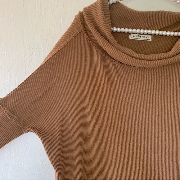 Free People Juicy Long Sleeve Top In Vintage Bronze - Picture 8 of 12